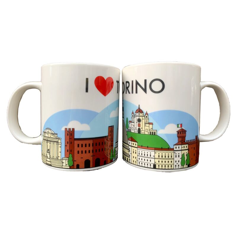Ik hou van Torino Porseleinen mok