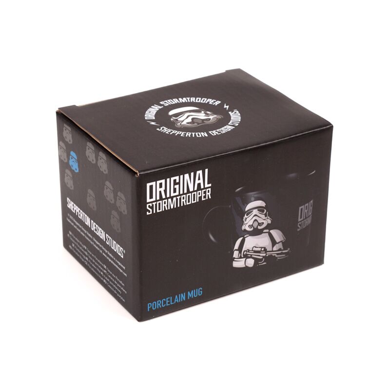 De originele stormtrooper grote porseleinen mok