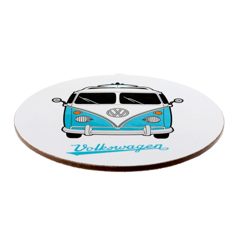 Vw t1 volkswagen busje porseleinen mok onderzetter