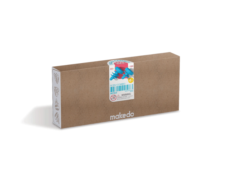 Makedo schroeven - scru scru+ - 160st