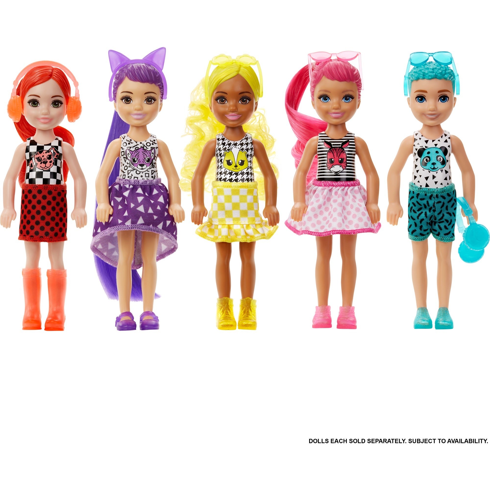 Mattel onthult kleuren Chelsea