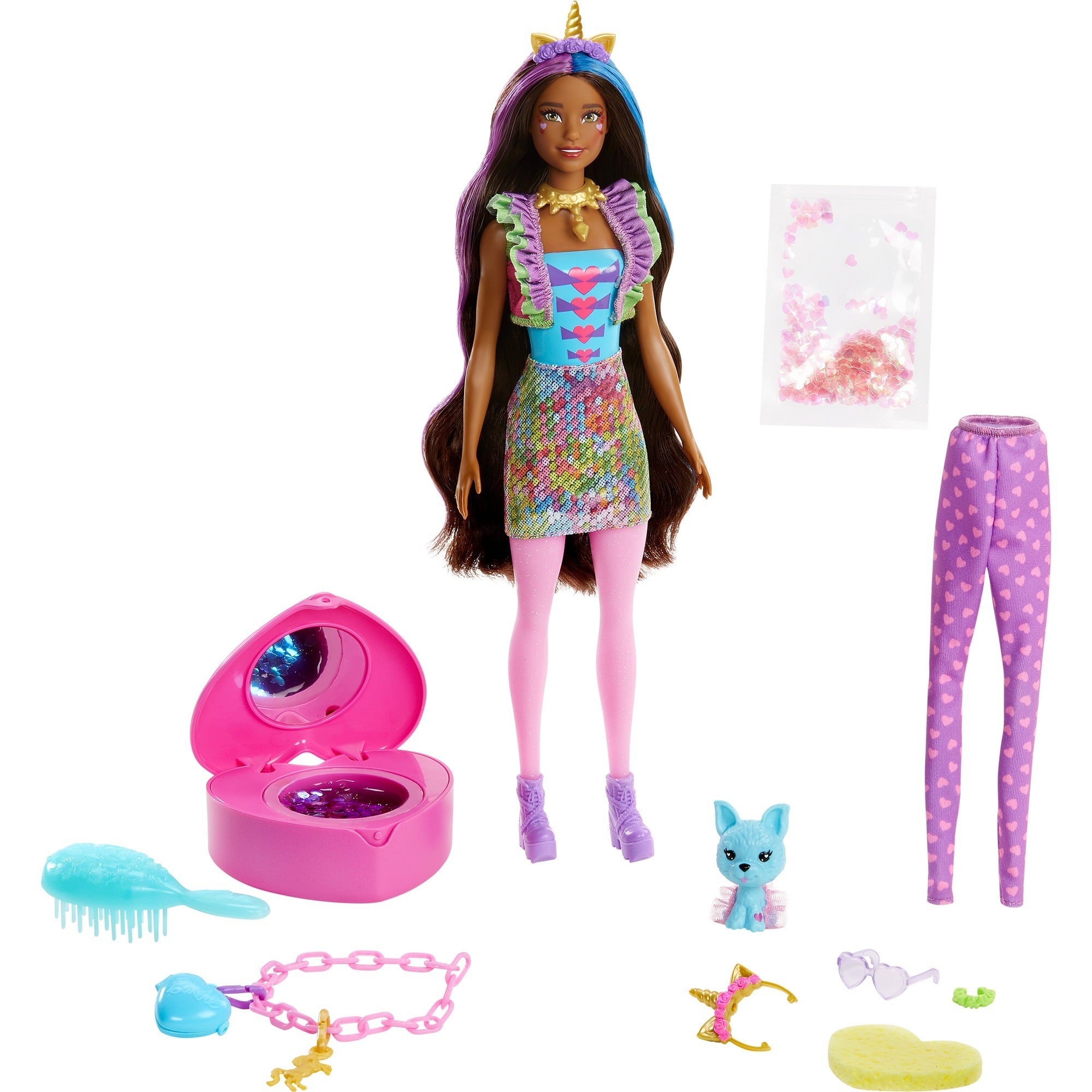 Mattel Color Reveal Fantasy Fashion Eenhoorn