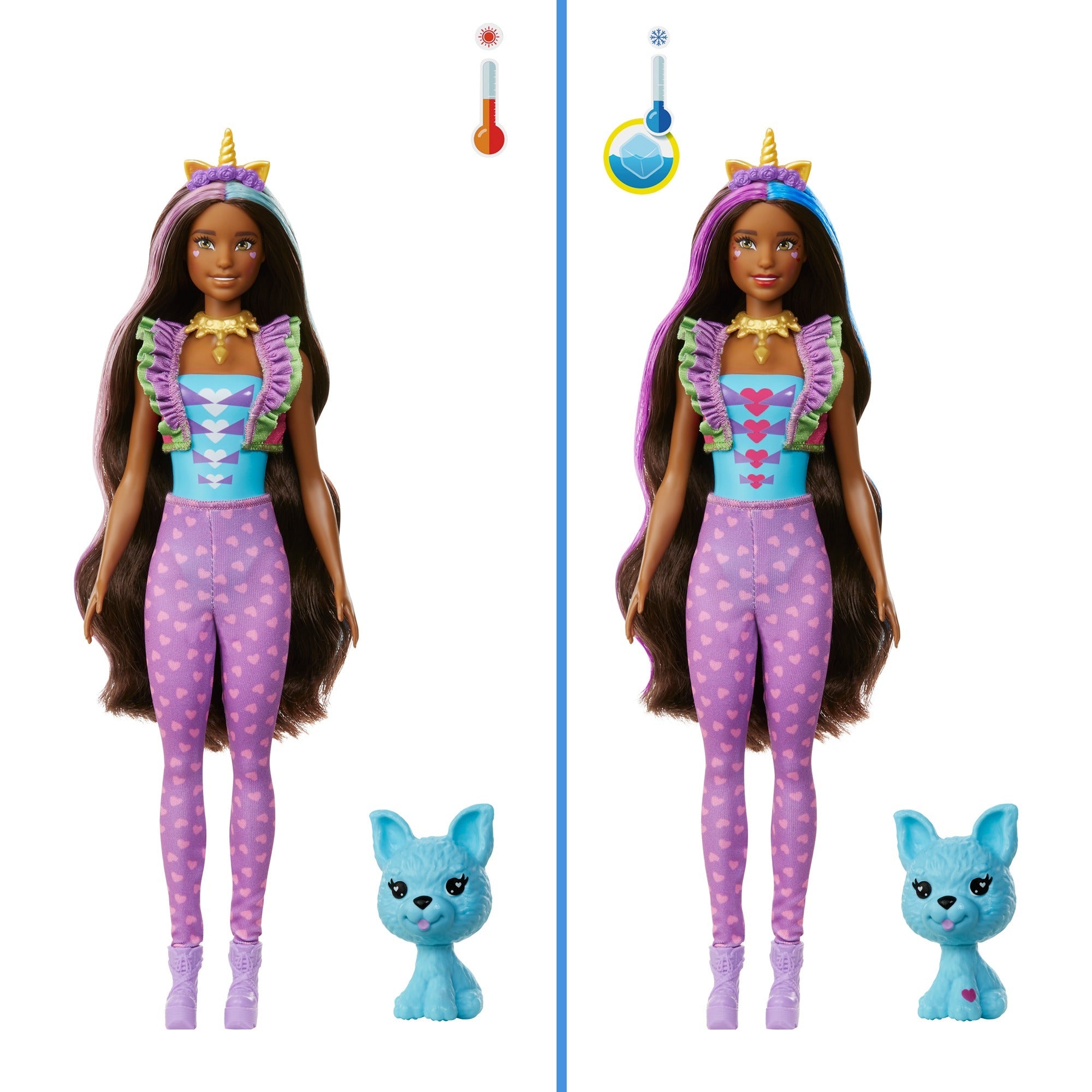 Mattel Color Reveal Fantasy Fashion Eenhoorn