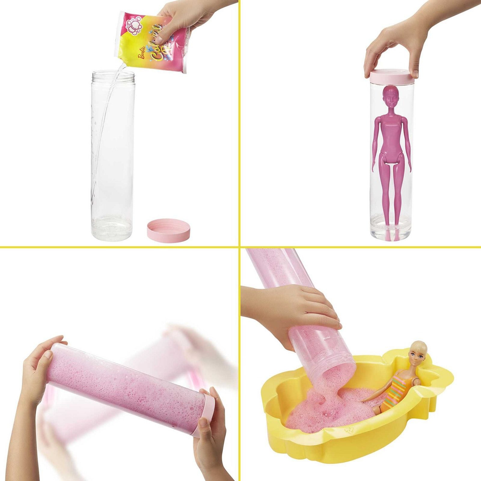 Mattel kleuronthulling Schuim Ananas