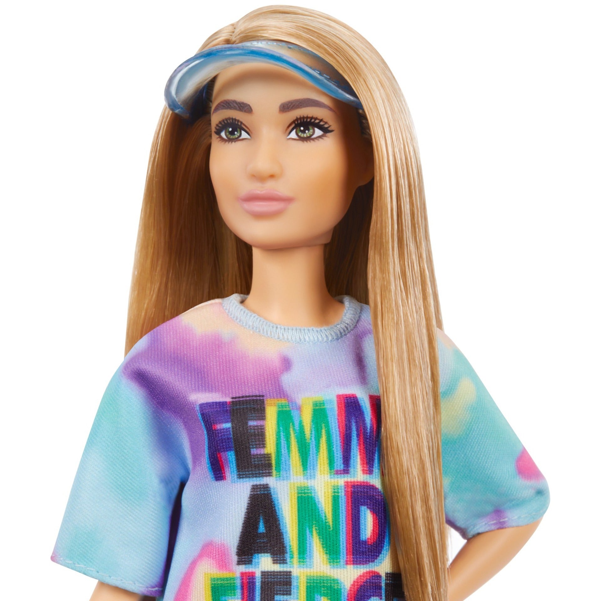 Mattel Fashionistas Doll 159 Tie-Dye T-shirtjurk
