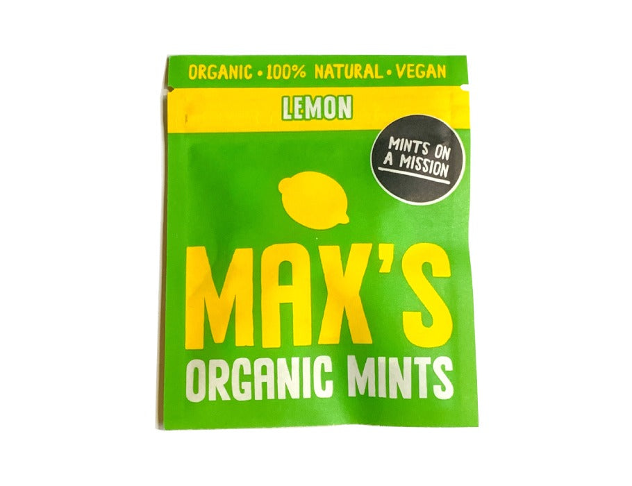 Max Organic Mints Citroen Mints 17gr