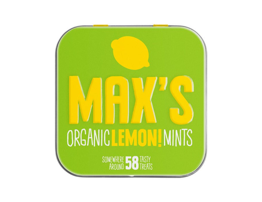 Max Organic Mints Citroen Mints 35gr