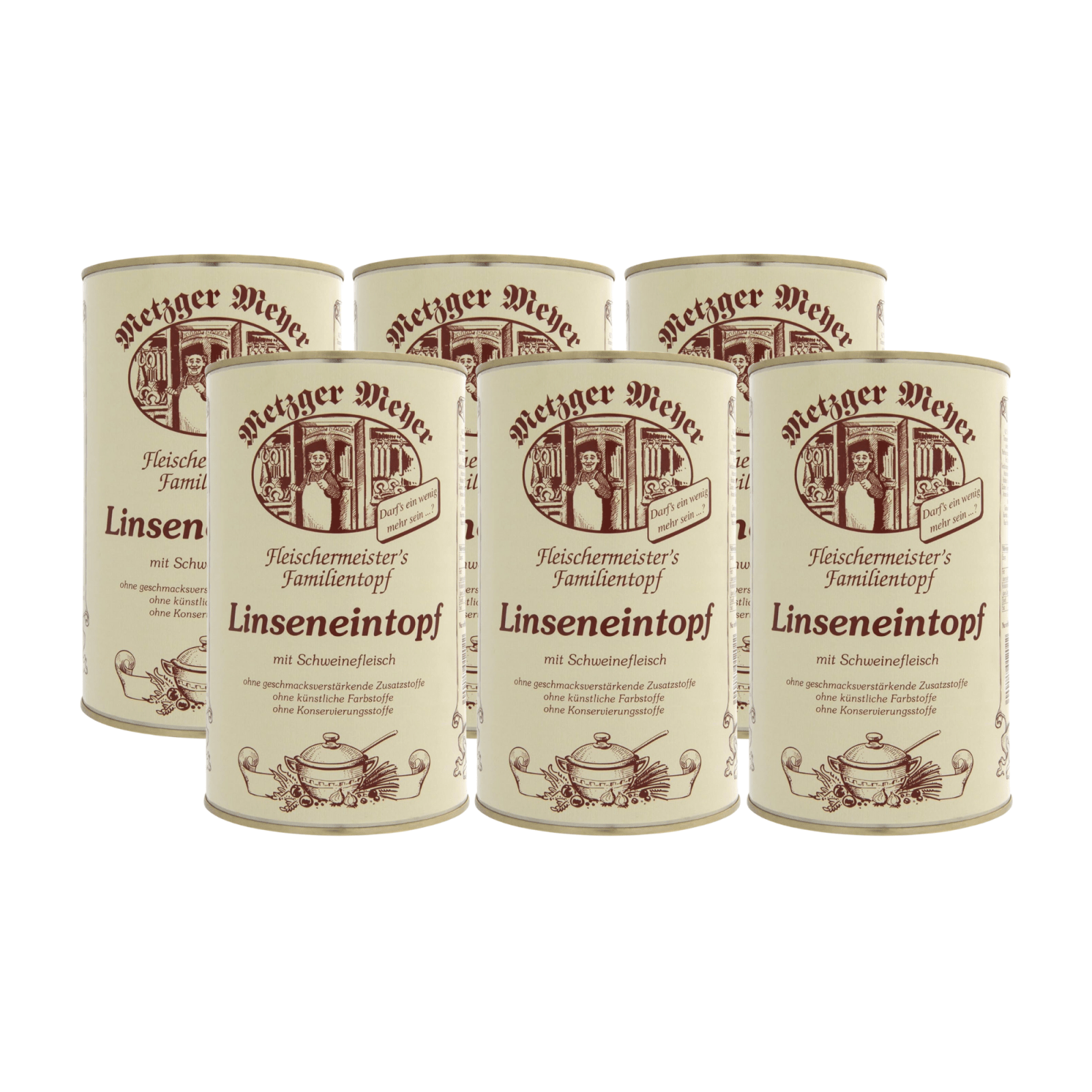Metzger meyer linseneintopf (6x 1.2 liter)