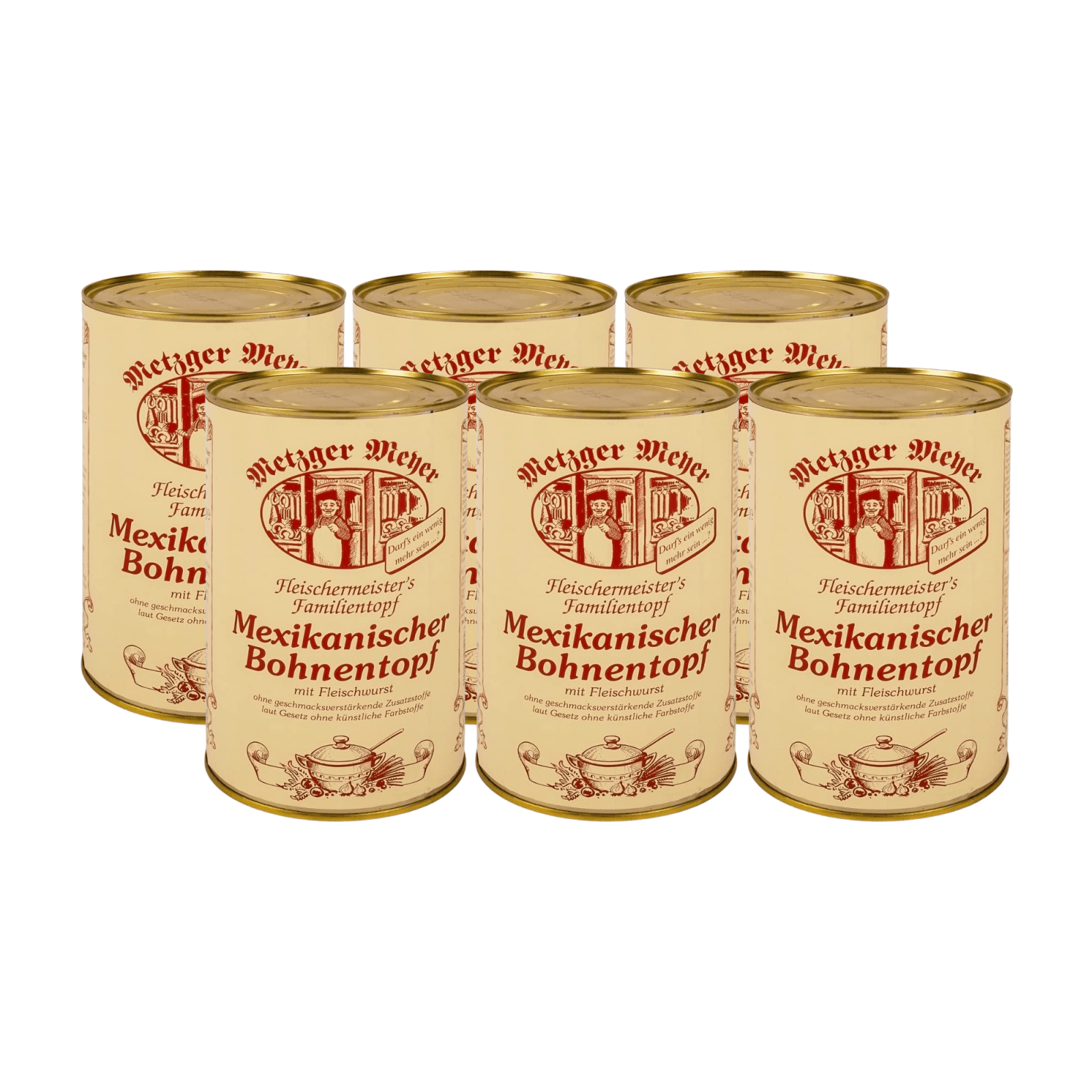 Metzger meyer mex bohneneintopf (6x 1.2 liter)