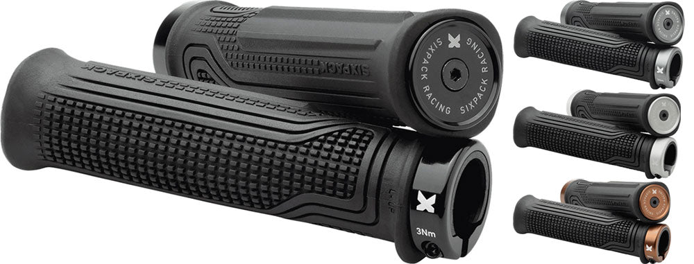 Sixpack racing millenium al handles | black dark titanium