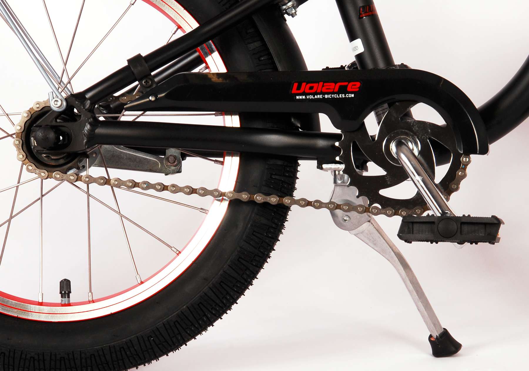 Volare Miracle Cruiser Kinderfiets - Jongens - 16 inch - Mat Zwart - Prime Collection