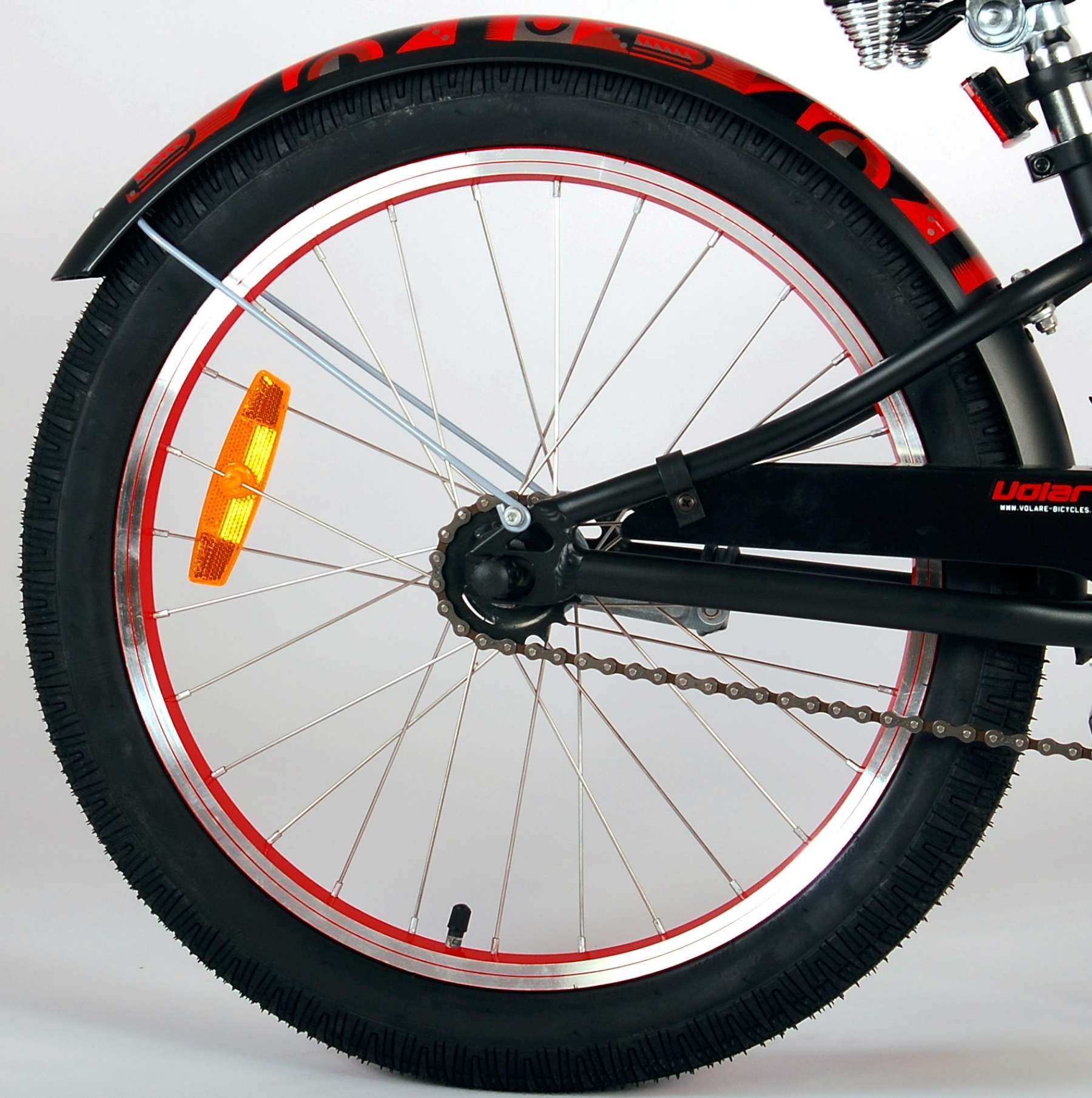 Volare Miracle Cruiser Kinderfiets - Jongens - 20 inch - Mat Zwart - Prime Collection