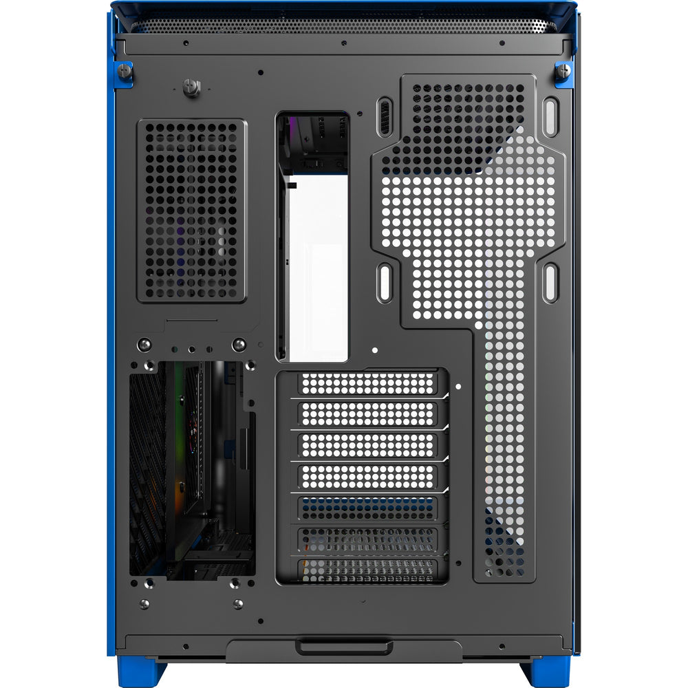 Montech king 95 midi tower behuizing (blauw | 2x usb-a | 1x usb-c | rgb | tempered glass)