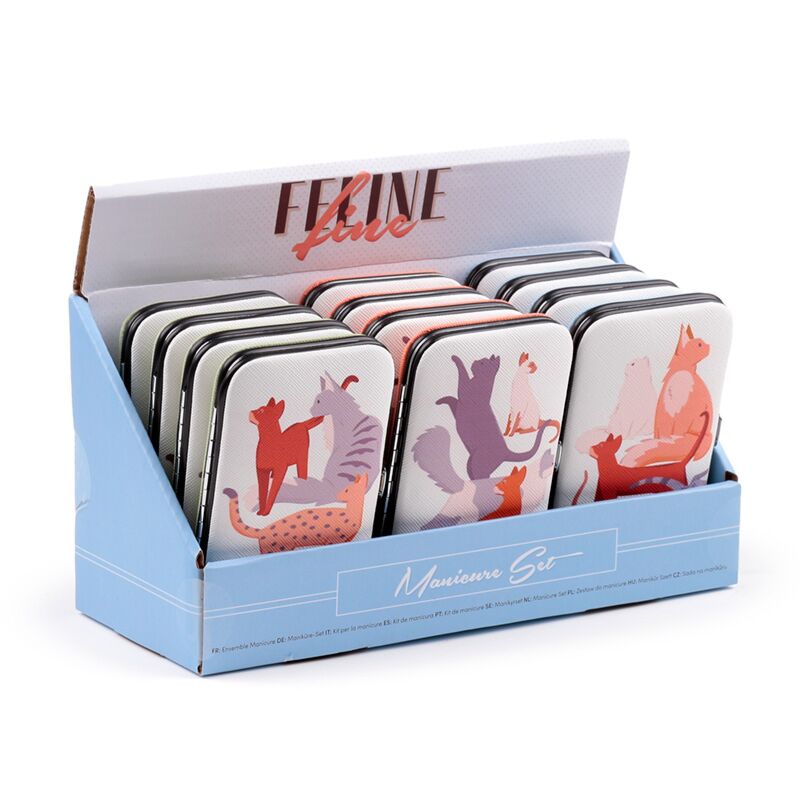 Feline Fine Katten 5-delige manicureset