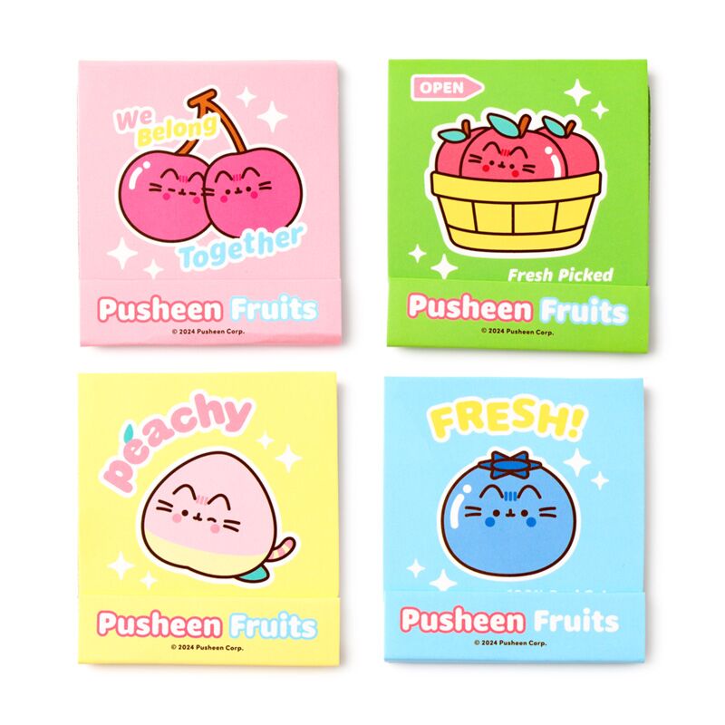 Union pusheen de kat fruit nagelvijl boekje