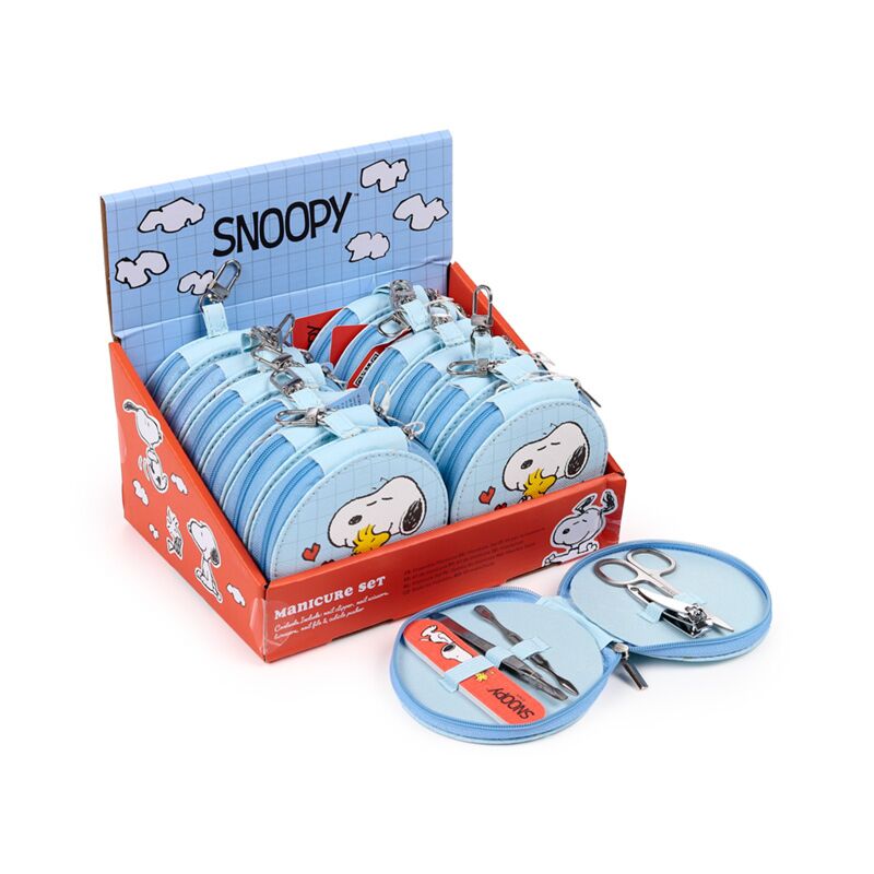 Union peanuts snoopy woodstock 5-delige manicure set