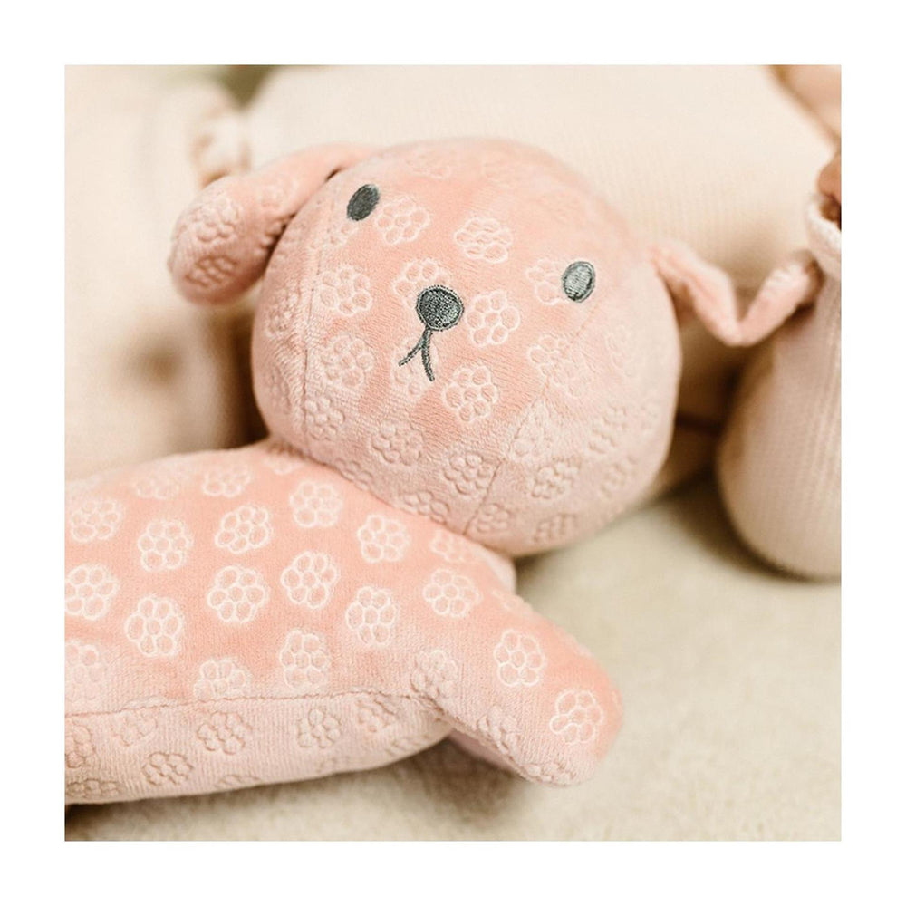 Little dutch snuffie knuffel 25cm pink flower