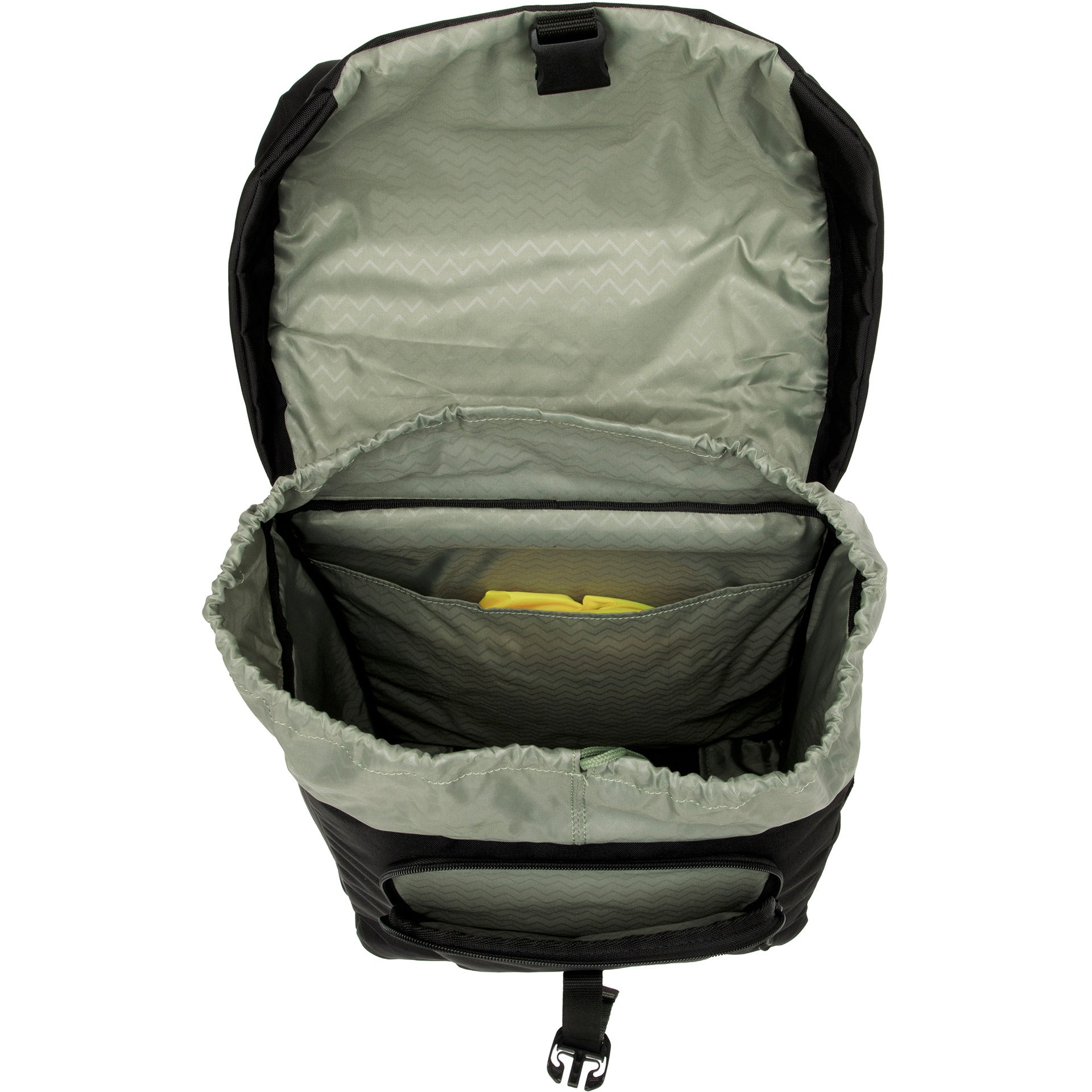 Newlooxs new looxs vigo 536.155mik2 zwart groen dubbeltas mik 40l