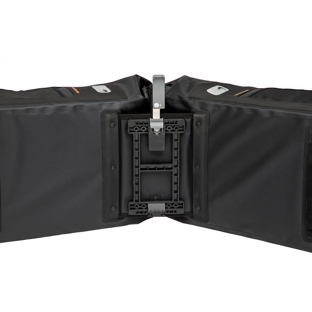 Newlooxs tas new looxs varo waterdicht double mik 2.0 zwart | 40l