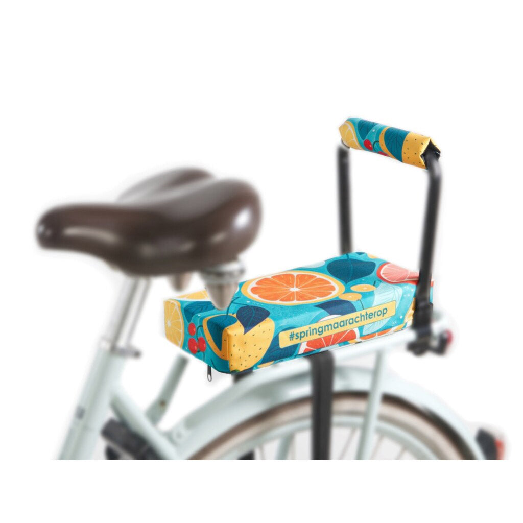 Newlooxs nietverkeerd zitkussen voor bagagedrager fruitcocktail