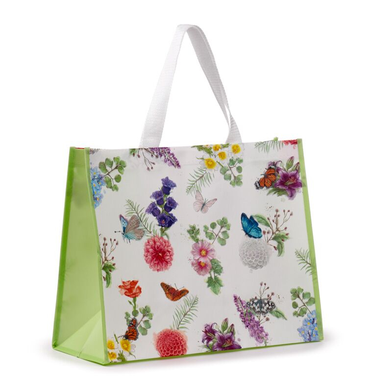 Butterfly meadows vlinder duurzame shopper tas