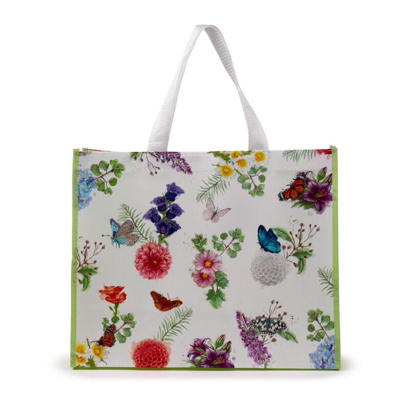 Butterfly meadows vlinder duurzame shopper tas
