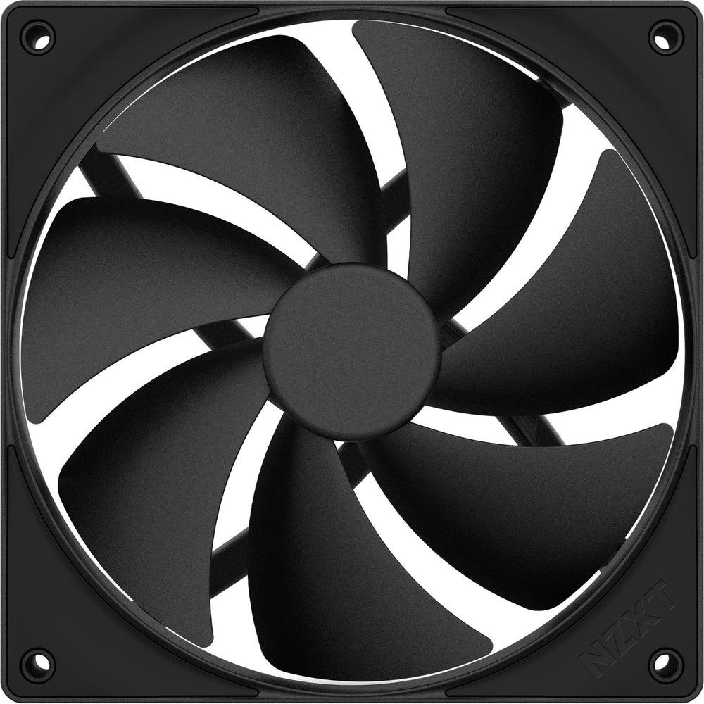 Nzxt f140p case fan (zwart, 140 x 140 x 25 mm, pwm)