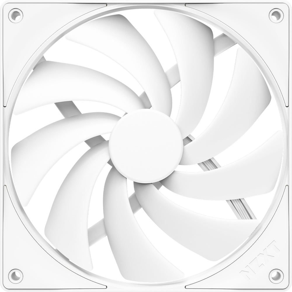 Nzxt f140q case fan (wit, 140 x 140 x 25 mm, pwm)