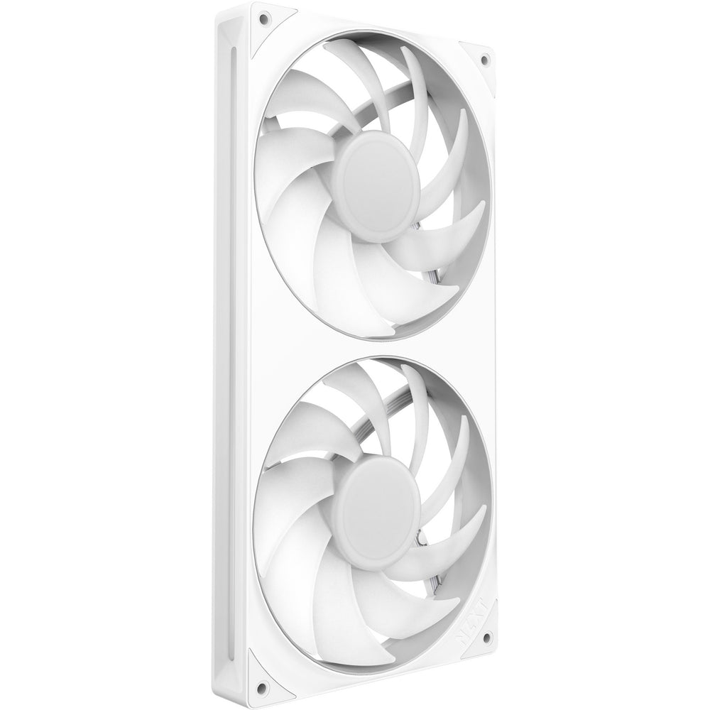 Nzxt f280 rgb core case fans (wit, 2 stuks, 280 x 140 x 26 mm)