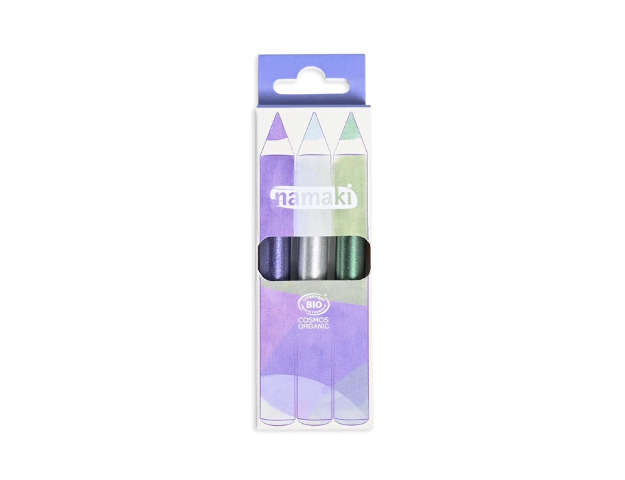 Namaki glitter make-up potloden - moonlight - 3 st.