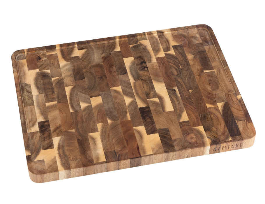 Namture snijplank acaciahout - xl - 40 x 30 x 2,5 cm
