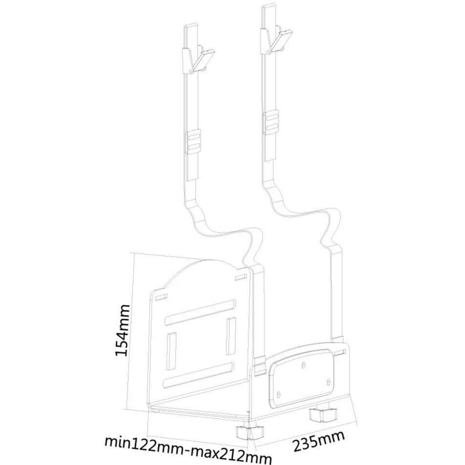Neomounts Neomounts by Newstar CPU-W100BLACK cpu houder