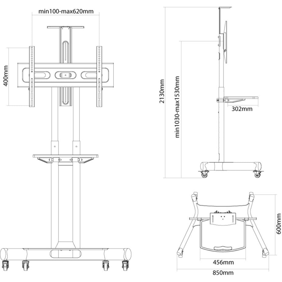 Neomounts Neomounts NM-M1700BLACK