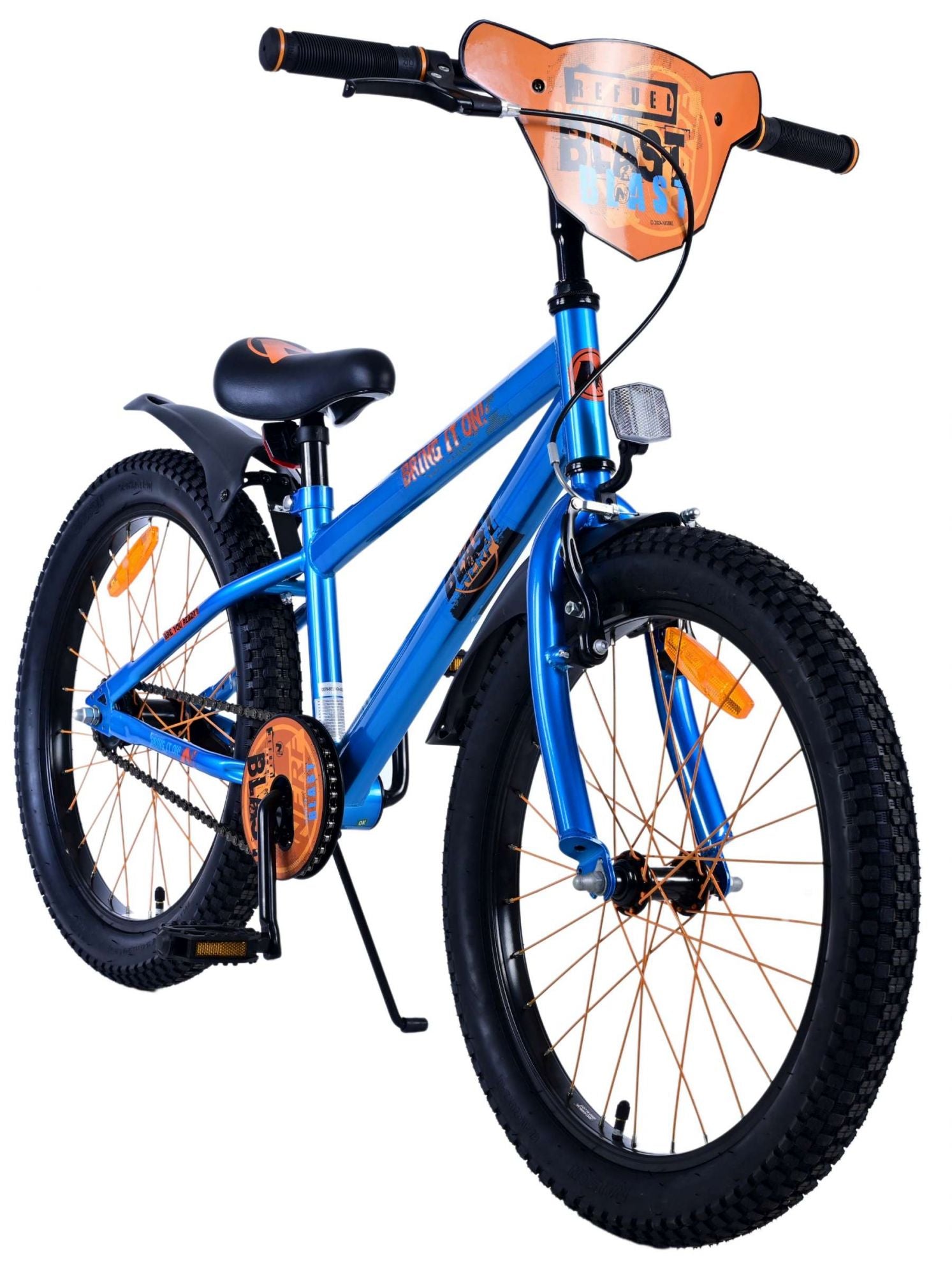 Nerf kinderfiets - jongens - 20 inch - satijnblauw