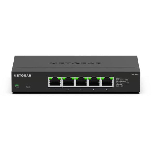 Netgear 5-poorts 2,5G Multi-Gigbit Ethernet Plus-switch (MS