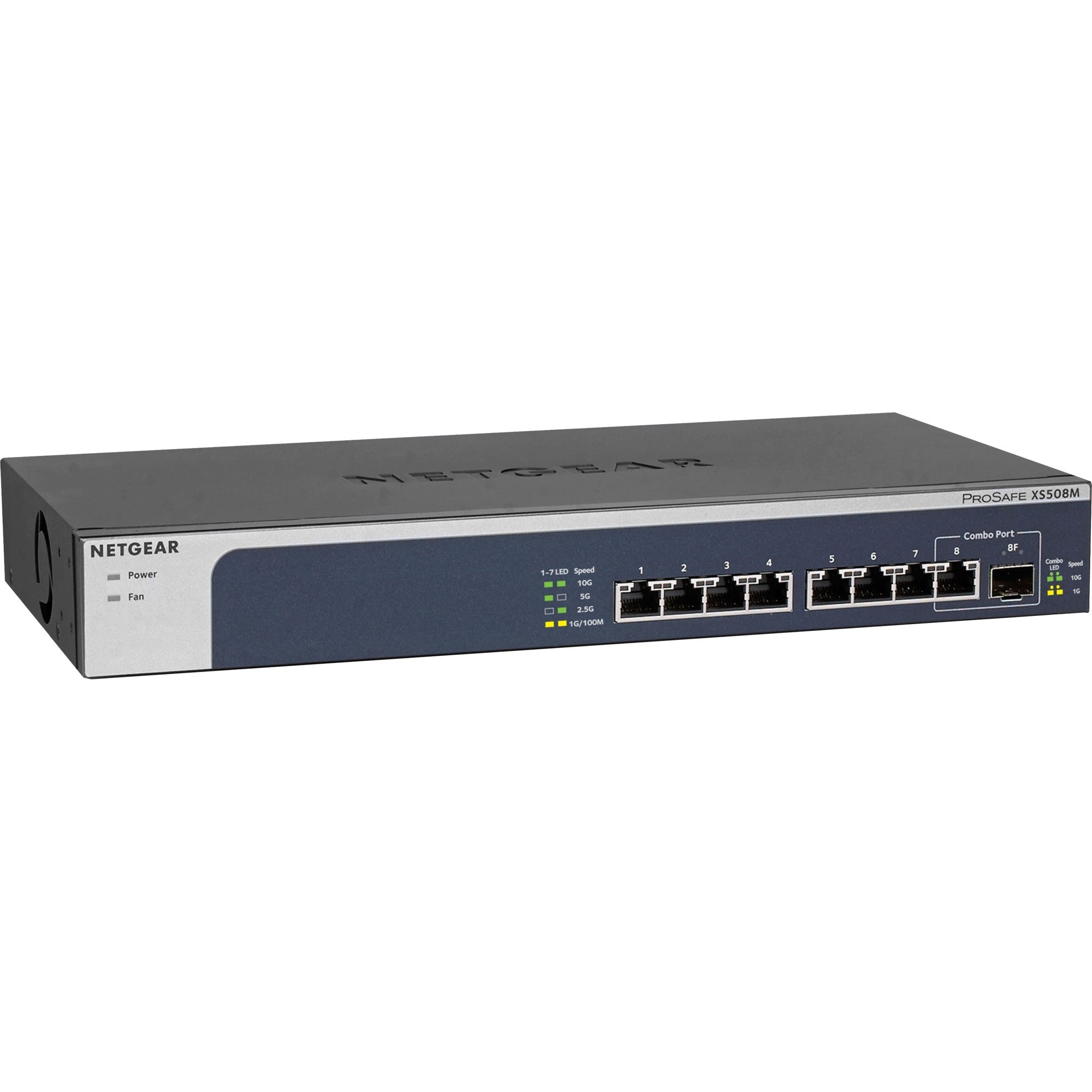 Netgear Netgear XS508M onbeheerde switch