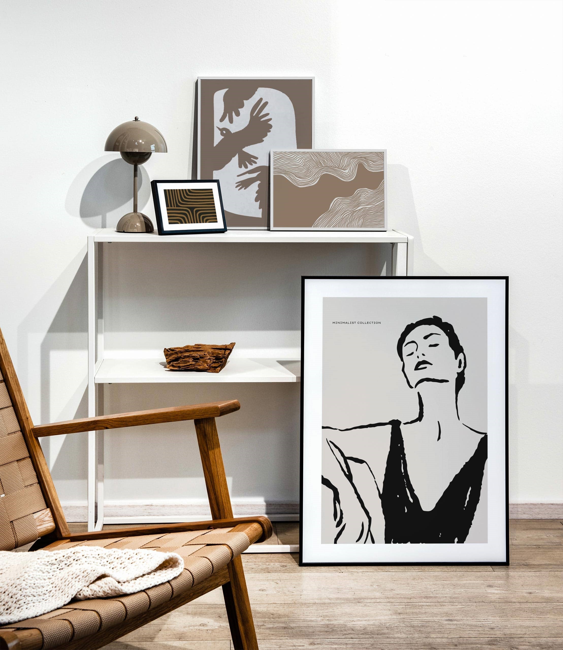 Nielsen design nielsen fotolijst 5421126 super 8 zwart 21x29,7 cm