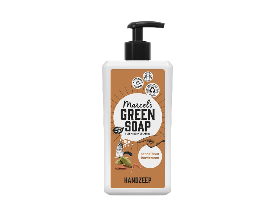Marcels Groene Zeep Handzeep Sandelhout Kardemom 500ml