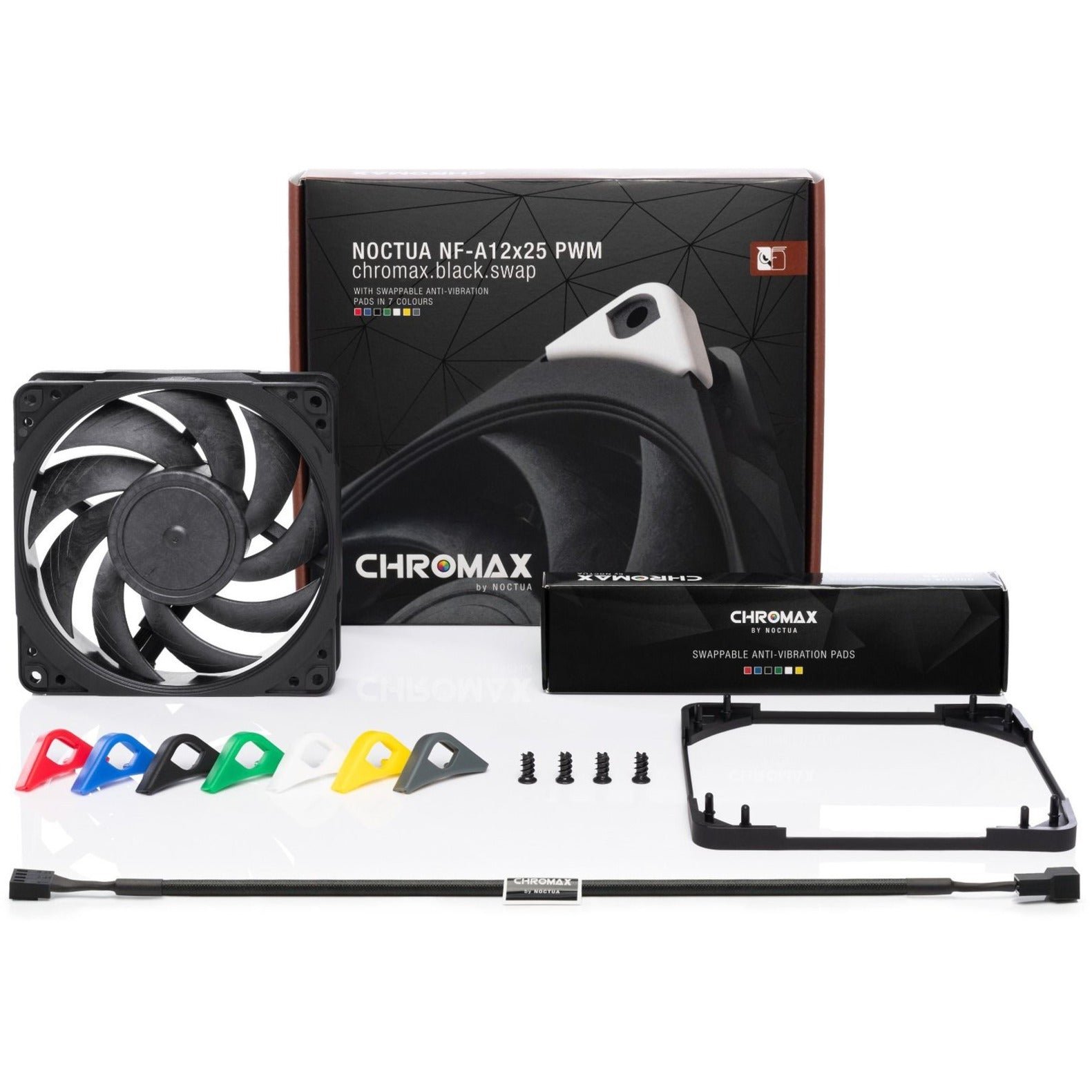 Noctua Noctua NF-A12x25 PWM chromax.zwart.wissel