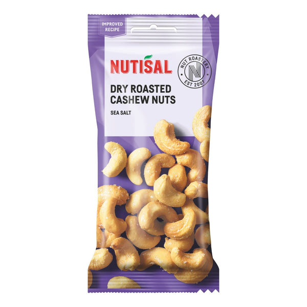 Noten nutisal dry roasted cashew 14 stuks a 60 g