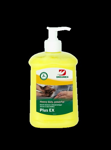Dreumex zeep geelplus 500gr. flacon met pracht
