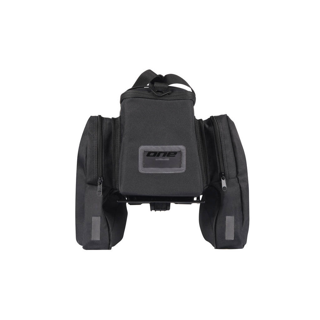 Eén bagagedragertas avs afneembaar zwart