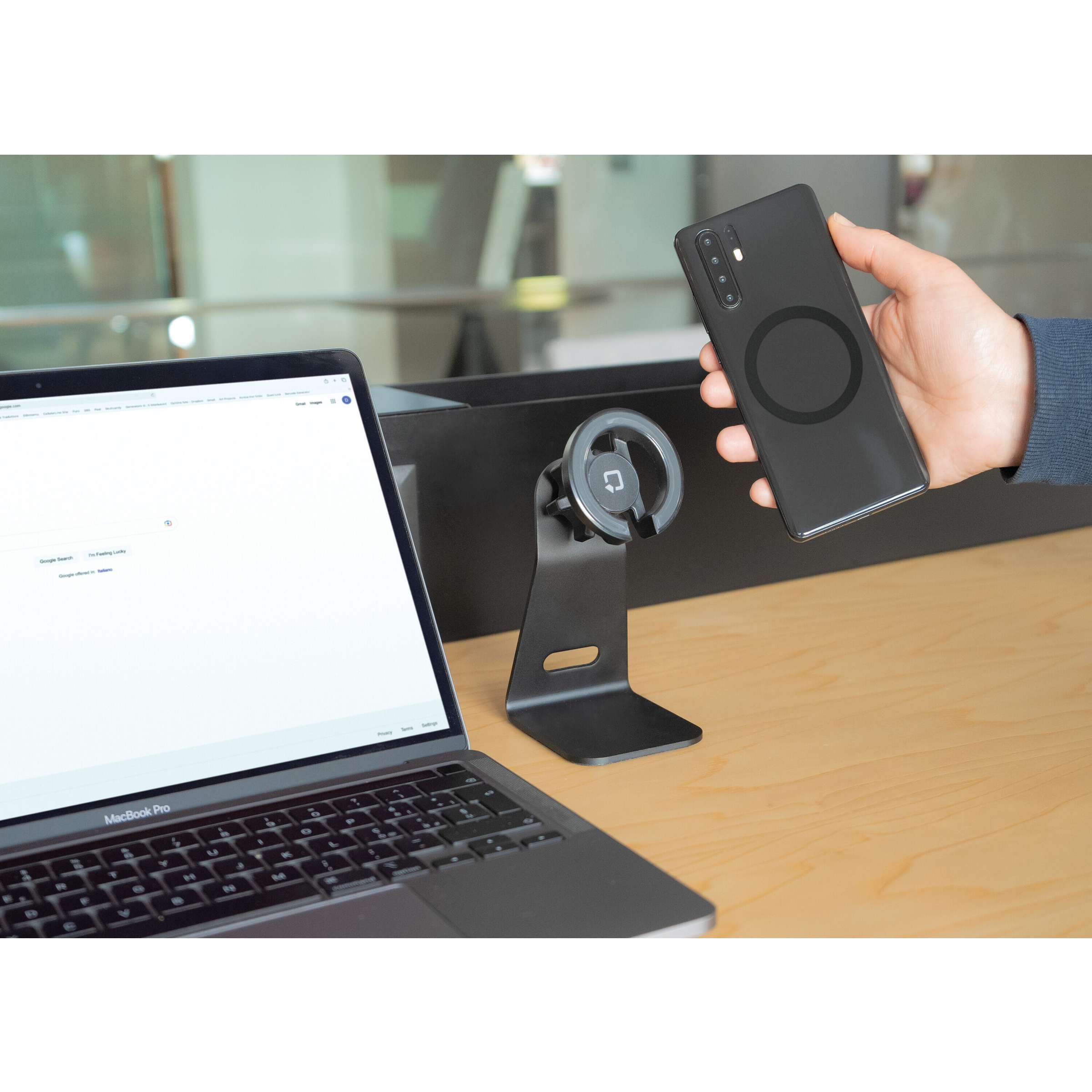 Optiline mag pro standaard, magnetische thuiskantoorbevestiging