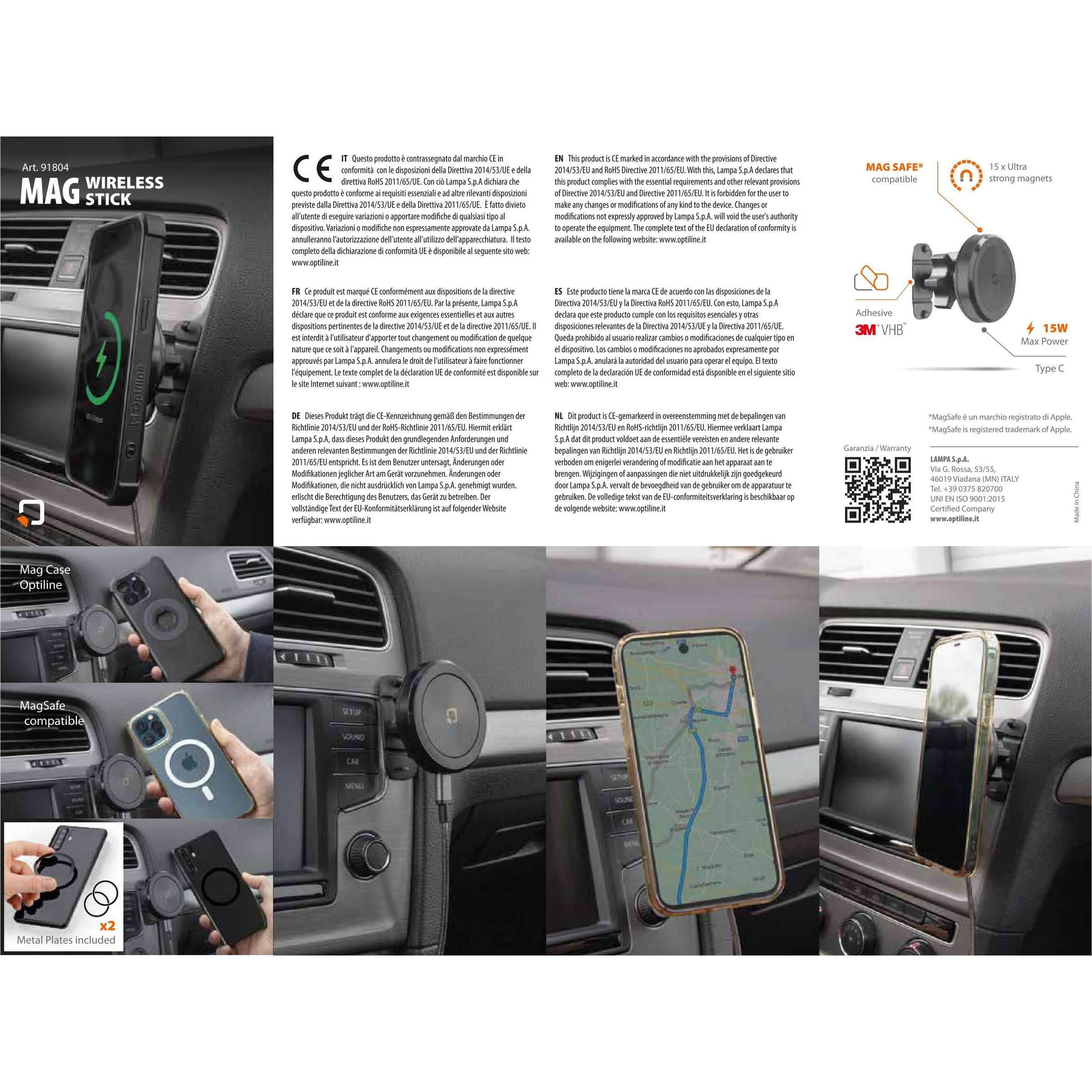 Optiline mag draadloze stick
