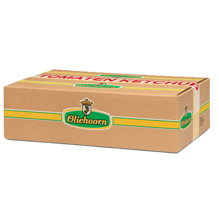 Oliehoorn saus king tomatenketchup (8 kg) bag in box