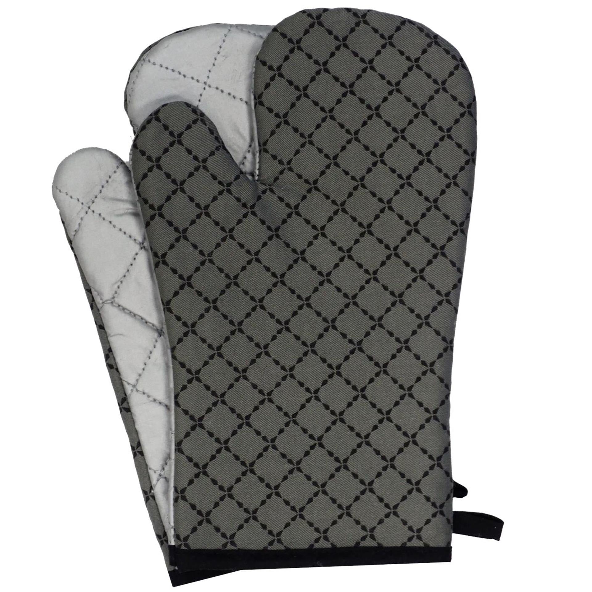 Dutch house dh ovenhandschoenen olive antracite