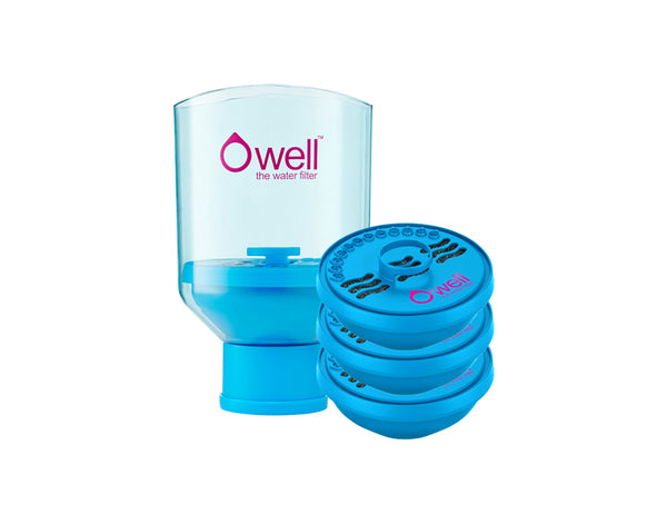O-Well Set Water Filters met 3 losse filters