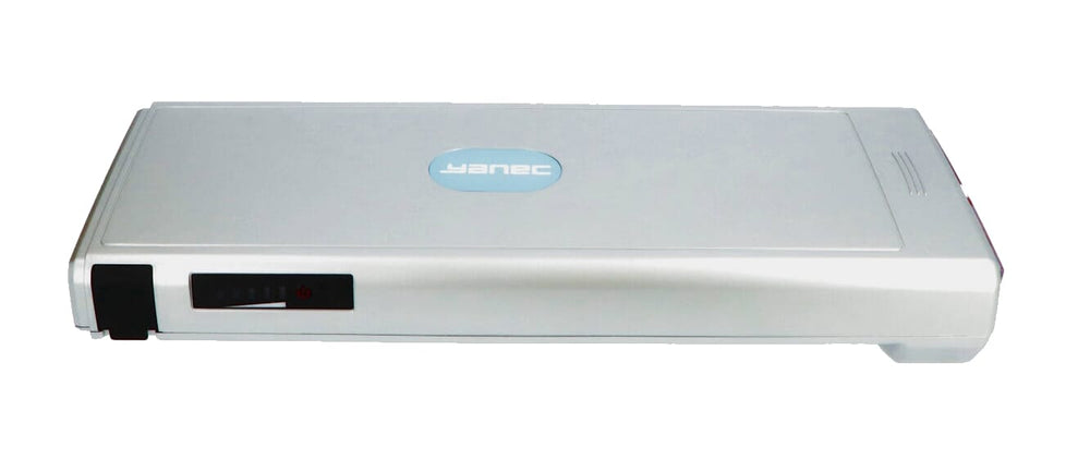 Yanec e-motion e-300 e-400 e-500 fietsaccu 13ah zilver