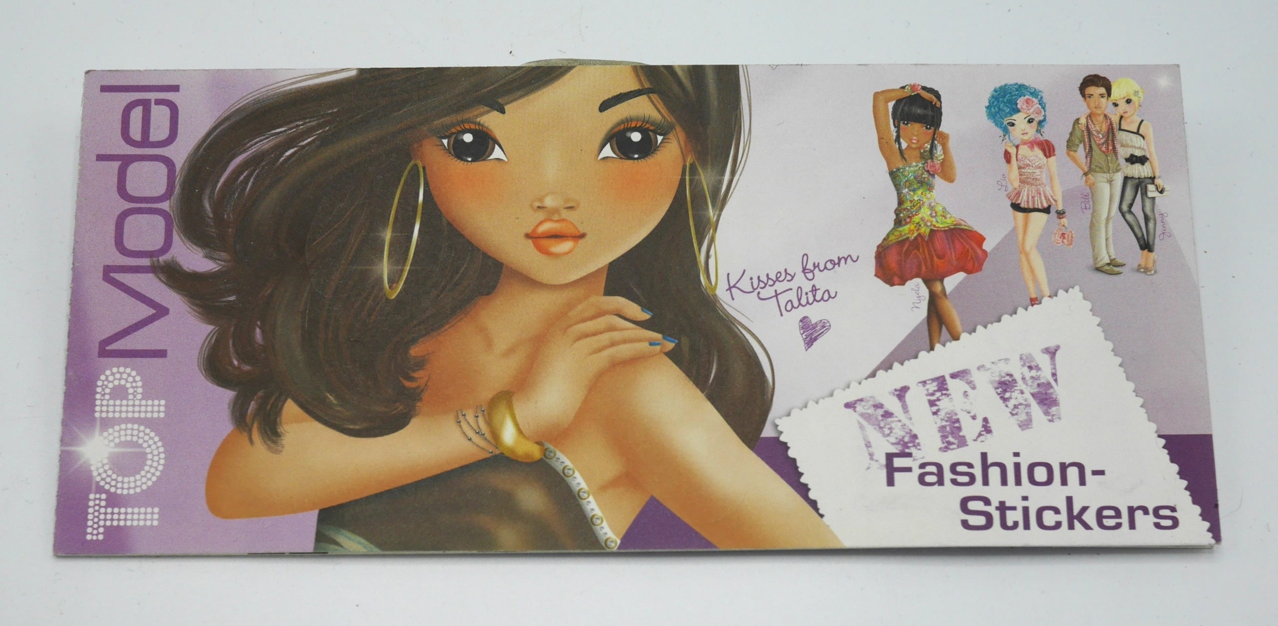 Van der doelen topmodel modestickers 4 velletjes