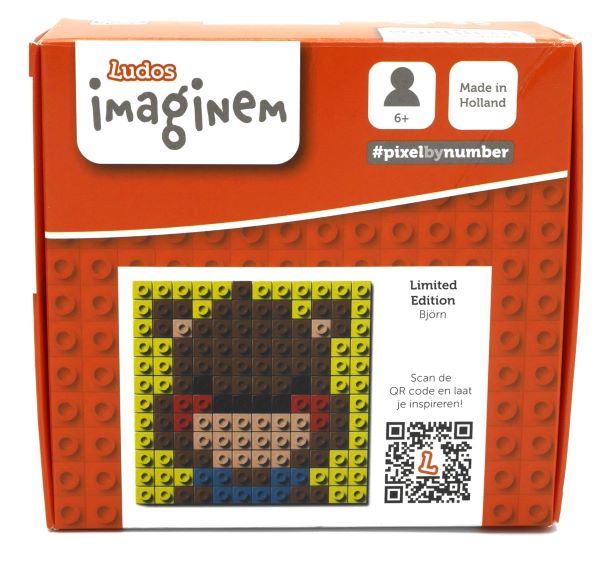 Van der doelen Imaginem mozaik bordje limited edition bjorn